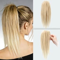 14Inch Synthetic Ponytail Extension Claw Clip On Hairpiece Soft Pony Tail Heat Resistant Fiber For Women Daily Hairstyle