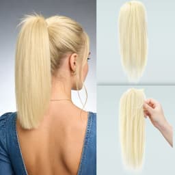 14Inch Synthetic Ponytail Extension Claw Clip On Hairpiece Soft Pony Tail Heat Resistant Fiber For Women Daily Hairstyle
