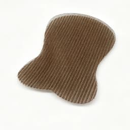 1/3pcs Brown Invisible Hair Grippers, Self-Adhesive No-Slip Nylon Hair Bands, Magic Hair Stickers for Forehead