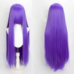 100cm Colourful Wig Long Staight Cosplay Anime Costume Party Wigs Synthetic Heat Resistant Wig