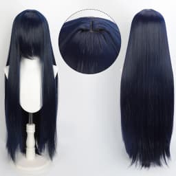 100cm Colourful Wig Long Staight Cosplay Anime Costume Party Wigs Synthetic Heat Resistant Wig