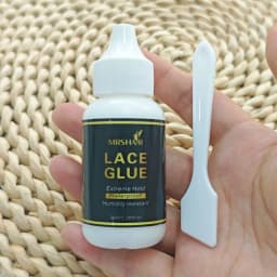 38ml Lace Wig Glue Waterproof Adhesive with Water-Based Formula Mild and Non-Irritating Quick-Drying Firmly Secures Wigs Lace