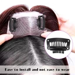 32Mm Black Plastic Wig Clips Snap Clip Used For Hair Extension Weft Hairpieces Wigs Big Hair Clips Styling Tools Wig Accessories