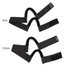 3pcs/1pcs New Arrival Comfortable Lace Melt Wig Band - Adjustable, Ear Protection, 3cm Width, Black, for Wig Edge Security