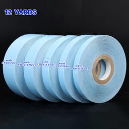 12 Yards/Roll Hair System Tape For Hair Extensions No Shine Bonding Double-Sided Lace Front Wig Tape Adhesive Replace Tape