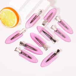 10-50pcs seamless fashion girl transparent hair clips makeup facial accessory clips styling hair clips Special for real hair wig