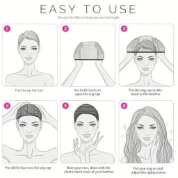 16pcs/8Pack Unisex Elastic Hair Net Set Comfortable Breathable Polyamide Nylon Hair Caps for All Hair Types And Lengths