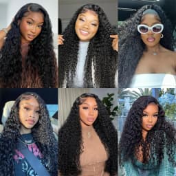 Kinky Curly Hair Bundles Unprocessed Curly Bundles Human Hair Tissage Cheveux Humains Raw Hair Weave Bundles Deal and Weave