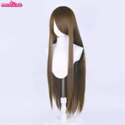 High Quality Anime 100Cm Long Staight Cosplay Wig Black White Red Pink Brown Gold Blue Blonde Purple Heat Resistant Hair Wigs