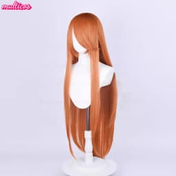 High Quality Anime 100Cm Long Staight Cosplay Wig Black White Red Pink Brown Gold Blue Blonde Purple Heat Resistant Hair Wigs