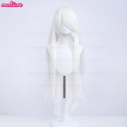 High Quality Anime 100Cm Long Staight Cosplay Wig Black White Red Pink Brown Gold Blue Blonde Purple Heat Resistant Hair Wigs