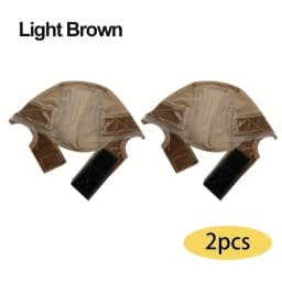 Lace Wig Grip Cap Wig Grip Band for Lace Front Wigs to Keep Wigs in Place, Adjustable Wig Cap with Grip Band Non Slip Cap