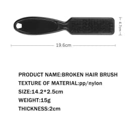 1/10/20/30/40/50pcs Styling Brush Professional Shaving Beard Brush Oil Head Carving Cleaning Brush Special for Real Hair Wigs