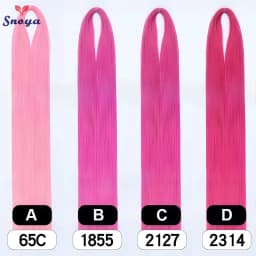 Snoya 120cm synthetic hair raw materials 100 colors used for wig styling/increase hair volume/extend hair length/homemade wig