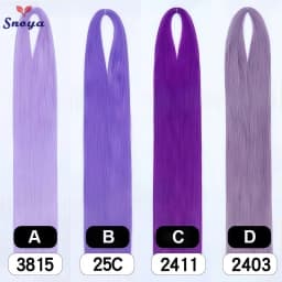 Snoya 120cm synthetic hair raw materials 100 colors used for wig styling/increase hair volume/extend hair length/homemade wig