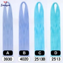 Snoya 120cm synthetic hair raw materials 100 colors used for wig styling/increase hair volume/extend hair length/homemade wig
