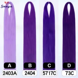 Snoya 120cm synthetic hair raw materials 100 colors used for wig styling/increase hair volume/extend hair length/homemade wig