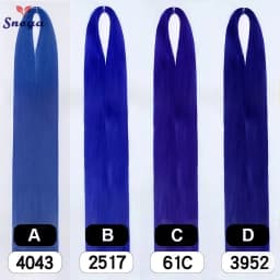 Snoya 120cm synthetic hair raw materials 100 colors used for wig styling/increase hair volume/extend hair length/homemade wig