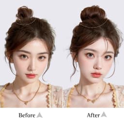 Straight Hair Synthetic Rubber Band Black Brown Bun Women's Natural Hair Circle High Elastic Ponytail Hair Accessories