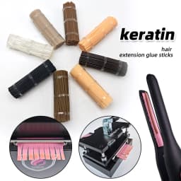 Keratin Hair Fusion Iron Melting Tool Suitable for Flat Plate Hair Extension Fusion Iron Manufacturing Machine Kit K-Tip