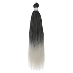 Ombre Kanekalon Braiding Hair Extensions Pre Stretched 26 Inch Synthetic Hair for Afro Jumbo Box Braids Natural Looking