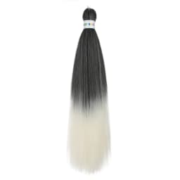 Ombre Kanekalon Braiding Hair Extensions Pre Stretched 26 Inch Synthetic Hair for Afro Jumbo Box Braids Natural Looking