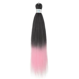 Ombre Kanekalon Braiding Hair Extensions Pre Stretched 26 Inch Synthetic Hair for Afro Jumbo Box Braids Natural Looking