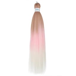 Ombre Kanekalon Braiding Hair Extensions Pre Stretched 26 Inch Synthetic Hair for Afro Jumbo Box Braids Natural Looking