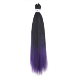 Ombre Kanekalon Braiding Hair Extensions Pre Stretched 26 Inch Synthetic Hair for Afro Jumbo Box Braids Natural Looking