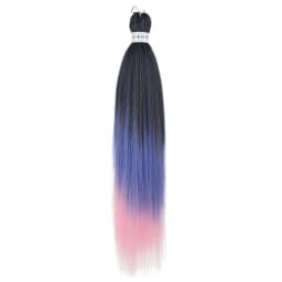 Ombre Kanekalon Braiding Hair Extensions Pre Stretched 26 Inch Synthetic Hair for Afro Jumbo Box Braids Natural Looking