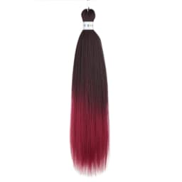 Ombre Kanekalon Braiding Hair Extensions Pre Stretched 26 Inch Synthetic Hair for Afro Jumbo Box Braids Natural Looking