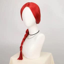 Halloween Synthetic Wigs Movie Toys Women Jessie cosplay wig cowgirl red hair Role play Jessie braid wig