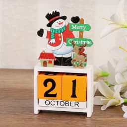 2025 Christmas Tree Children's Handmade DIY Stereo Wooden Christmas Tree Scene Layout Decorations Ornaments (Pendant randomly)