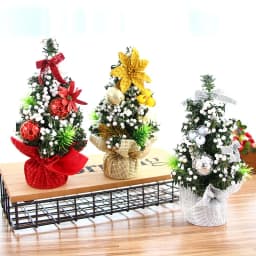 20Cm Merry Christmas Tree Office Home Bedroom Doll Gift Children Desk Decoration