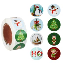 Vintage Christmas Kraft Letter Santa Claus Snowman Gift Envelopes Letter Pad Xmas Party DIY Invitation Greeting Cards Decor Noel