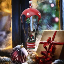 1PC Air Balloon Decoration Hanging Christmas Wall Art Party Decor Gift For Kids Room Creative X Mas Tree Adornment