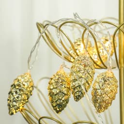 1.5M 10 Led Pine Cone String Lights Christmas Tree Lights Ornaments Pine Cone Pendants Light Navidad New Year Decorations Noel