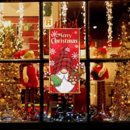 Christmas Hanging Flag Merry Christmas Decorations For Home 2025 Navidad Kerst Natal Noel Xmas Tree Ornaments Supplies Decor