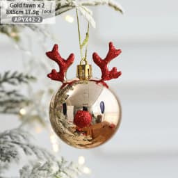 2pcs Christmas Tree Ornaments Snowman Crutch Elk Xmas Tree Pendant Christmas Decoration for Home New Year Gifts 2023 Kids Toys