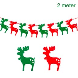 Merry Christmas Banner Santa Claus Elk Garland Christmas Tree Ornaments Xmas Pendant Christmas Decorations for Home New Year