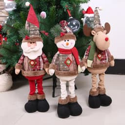 Christmas Doll Ornaments Merry Christmas Decorations For Home Table Decor Xmas Gift 2025 Navidad Natal New Year Decor 2026 Noel