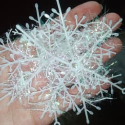 Christmas Artificial Snowflake Christmas Tree Decor White Snow Fake Snowflakes Christmas decorations for home noel natal 2023