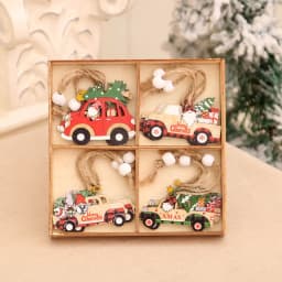 9/12pc Christmas Gnomes Wooden Pendant Christmas Tree Hanging Oranment Navidad New Year 2025 Gift Xmas Decorations for Home Noel