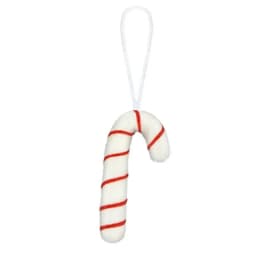 5pcs Christmas Felt Santa Canes Walking Stick Christmas Decoration For Home DIY Xmas Tree Ornaments Gifts Navidad Party Decor