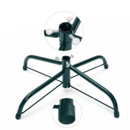 Tree Christmas Stand Artificial Base Holder Metal Rotating Iron Bracket Stands Trees Live Holders Cast Rack Umbrella Duty