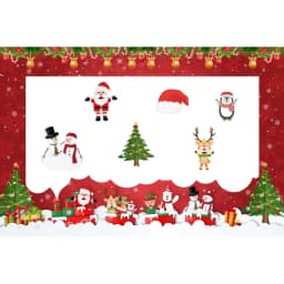 Christmas Frame Photo Prop Merry Christmas Decorations For Home 2025 Xmas Ornaments Navidad Gifts Xmas Tree Noel New Year 2026