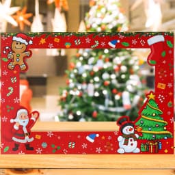 Christmas Frame Photo Prop Merry Christmas Decorations For Home 2025 Xmas Ornaments Navidad Gifts Xmas Tree Noel New Year 2026