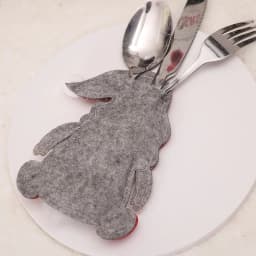 4pcs Gnome Christmas Cutlery Holder Knife Fork Pocket Bags Santa Claus New Year Party Dinner Decoration Xmas Tableware Cover