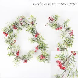 Christmas Wreath Artificial Pine Cone Vine Hanging Floral Foliage Garland Christmas Decorations for Home Navidad Xmas Ornaments