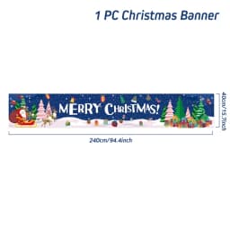 Oxford Cloth Outdoor Banner Merry Christmas Decor For Home 2022 Cristmas Outdoor Decor Xmas Navidad Noel Happy New Year 2023